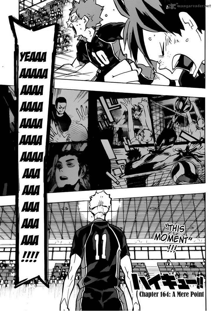 Haikyuu!! Chapter 164 - Page 1