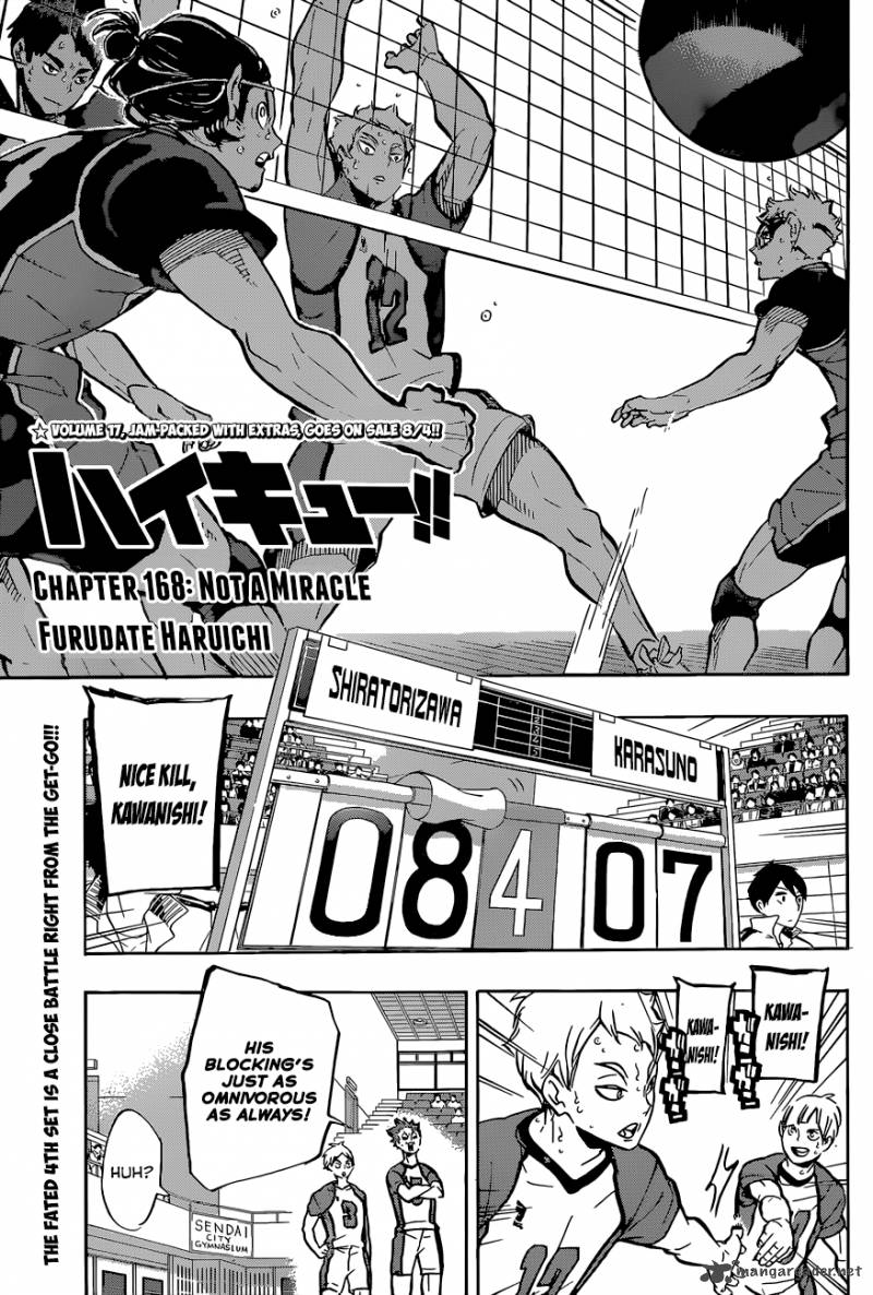 Haikyuu!! Chapter 168 - Page 2