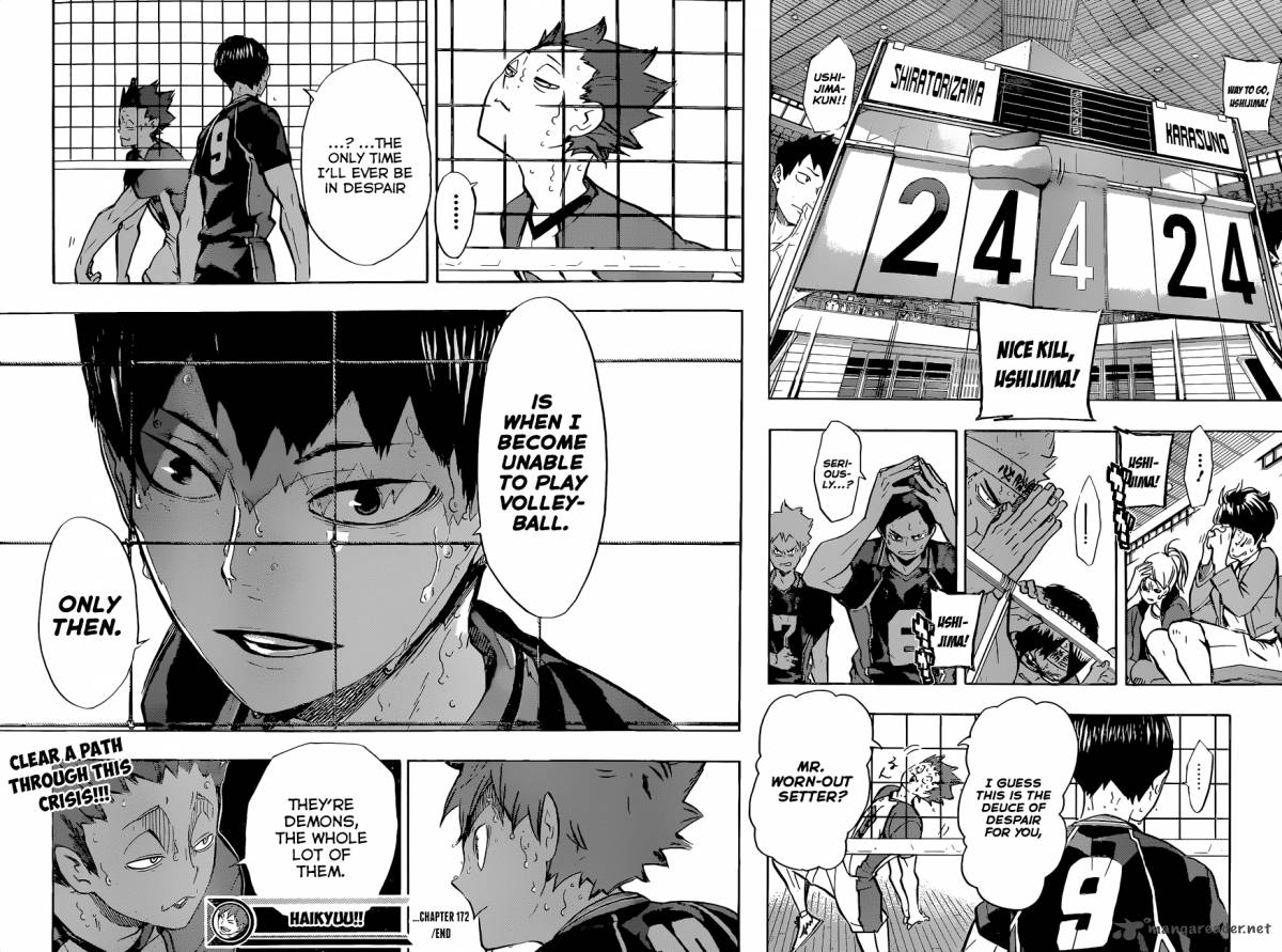 Haikyuu!! Chapter 172 - Page 17