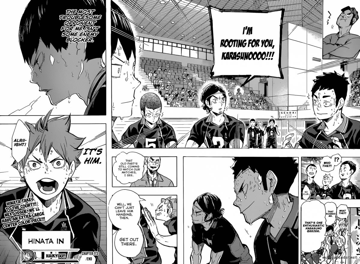 Haikyuu!! Chapter 173 - Page 18