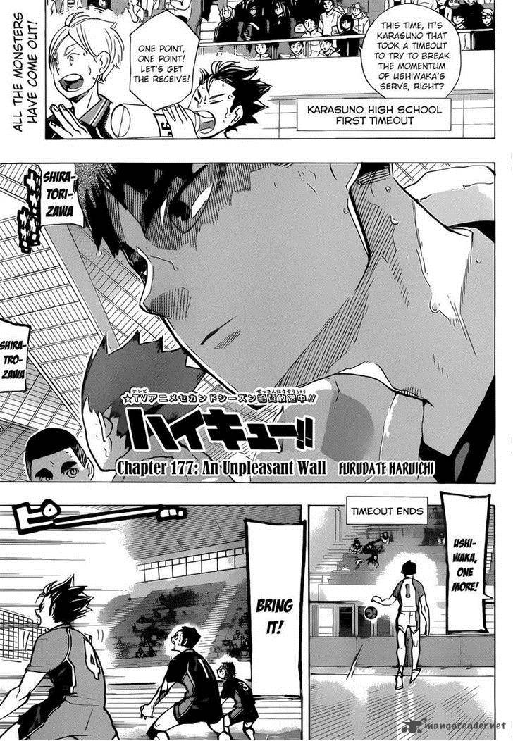 Haikyuu!! Chapter 177 - Page 1