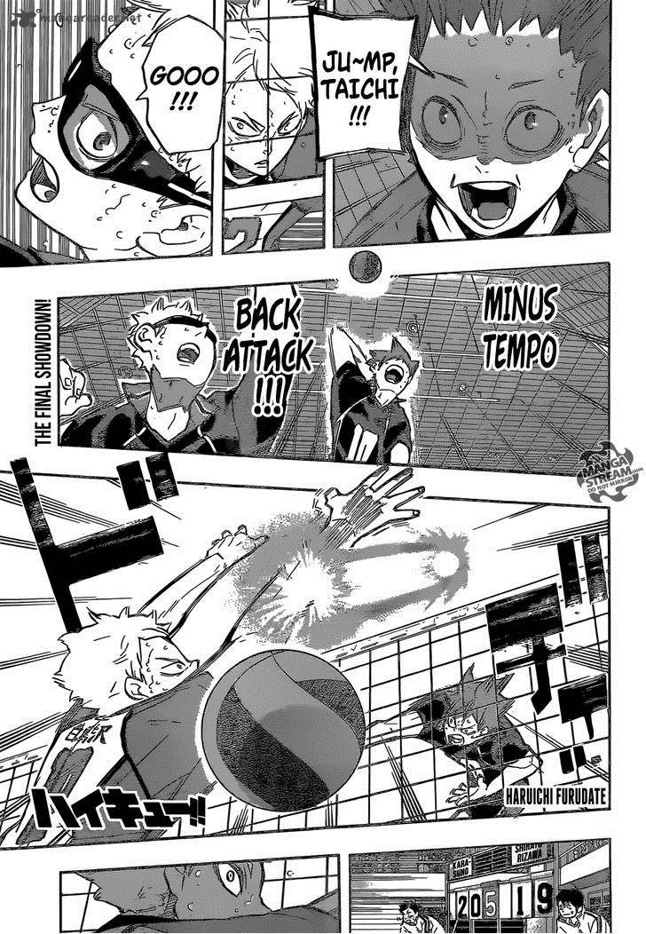 Haikyuu!! Chapter 180 - Page 1