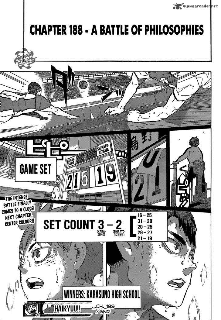 Haikyuu!! Chapter 180 - Page 18