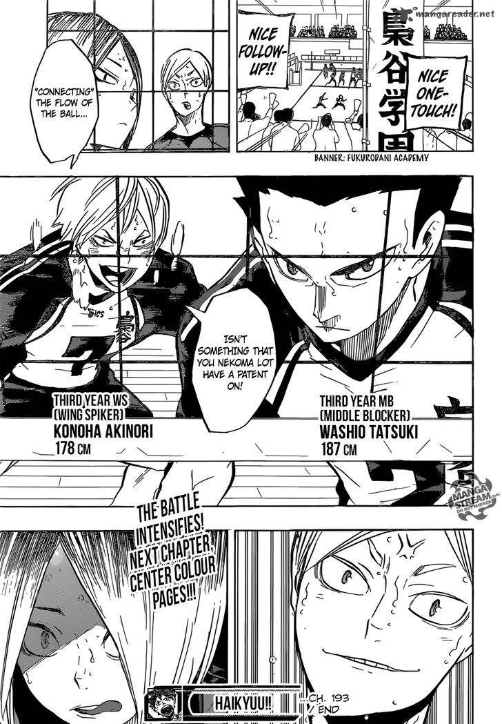 Haikyuu!! Chapter 193 - Page 21