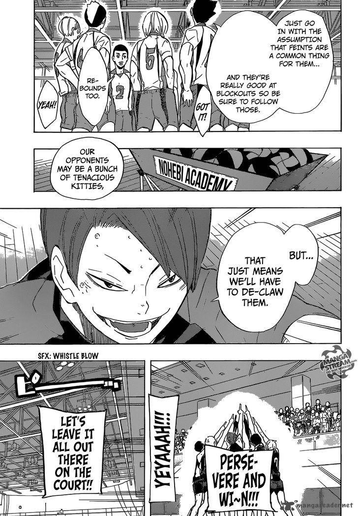 Haikyuu!! Chapter 196 - Page 15