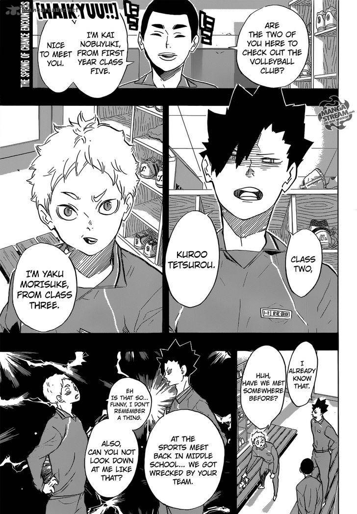 Haikyuu!! Chapter 200 - Page 1