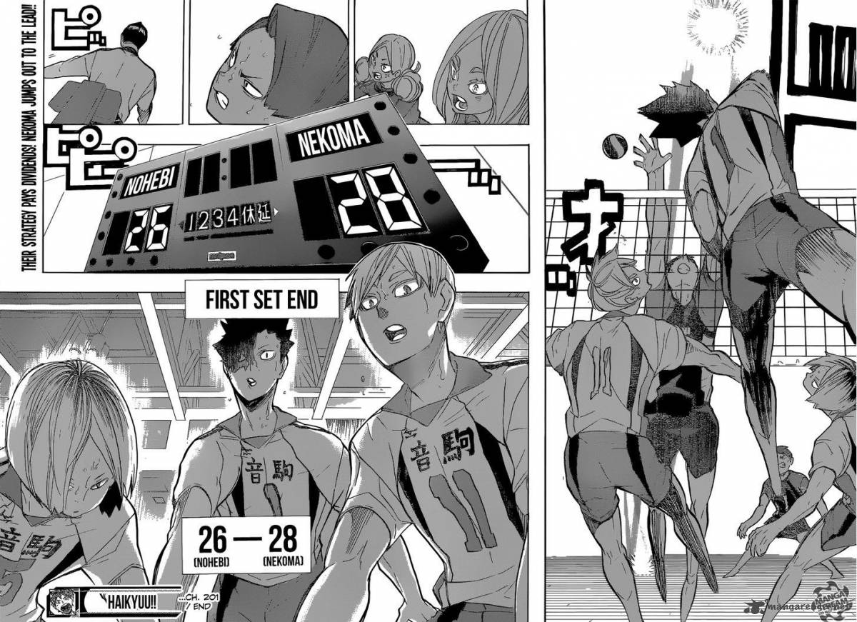 Haikyuu!! Chapter 201 - Page 18