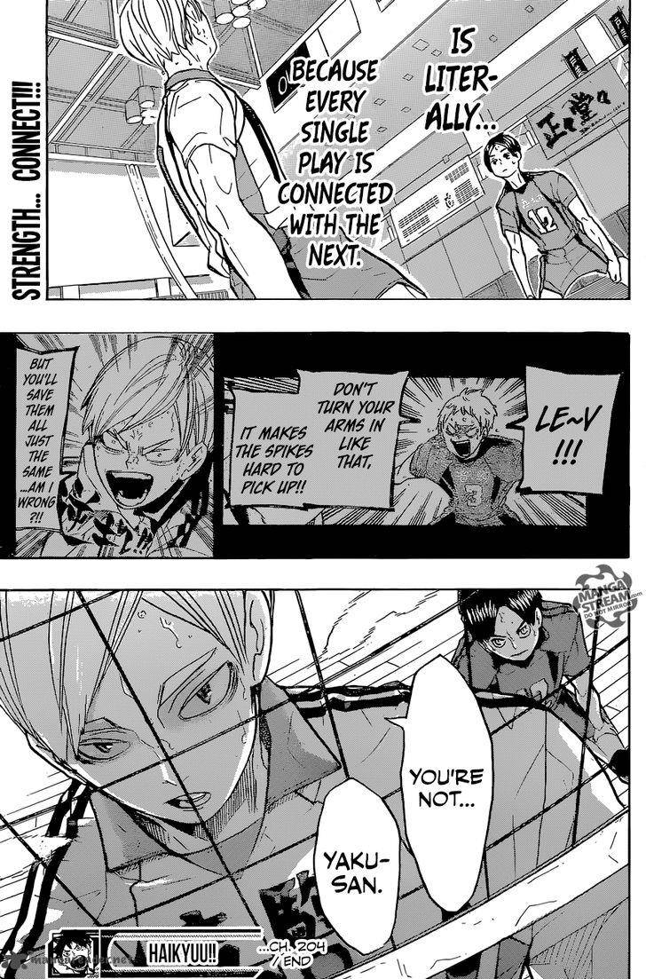 Haikyuu!! Chapter 204 - Page 20