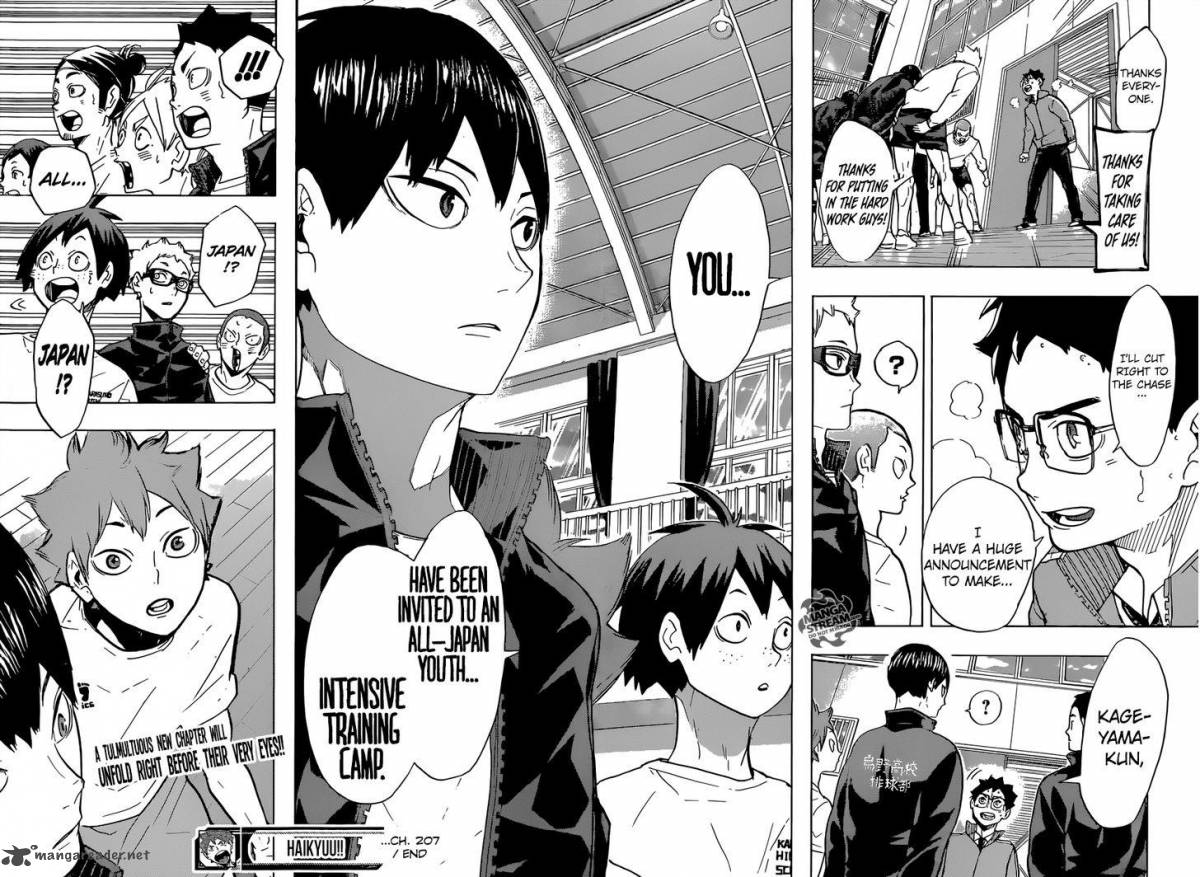 Haikyuu!! Chapter 207 - Page 18