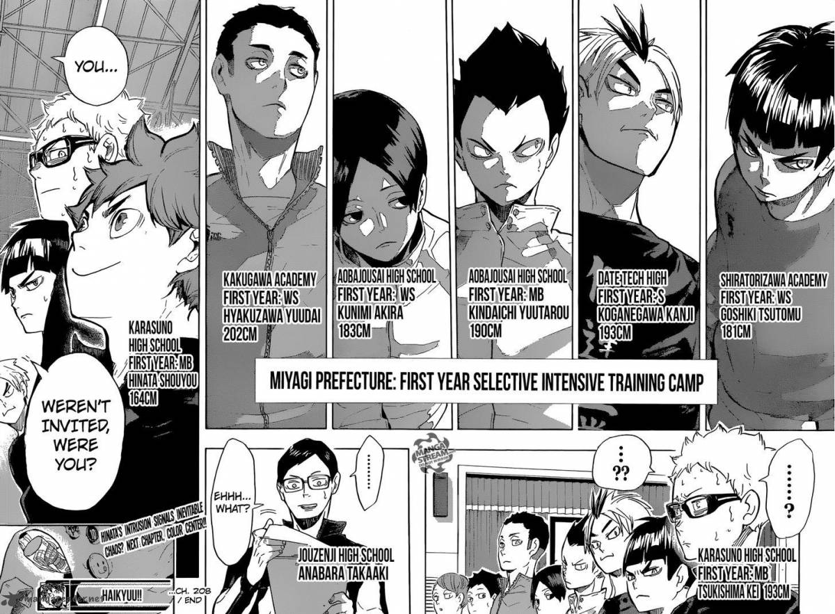 Haikyuu!! Chapter 208 - Page 18