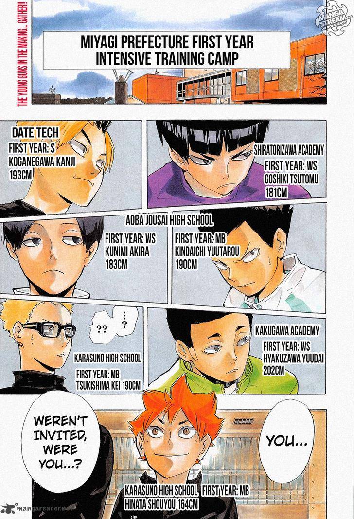 Haikyuu!! Chapter 209 - Page 3