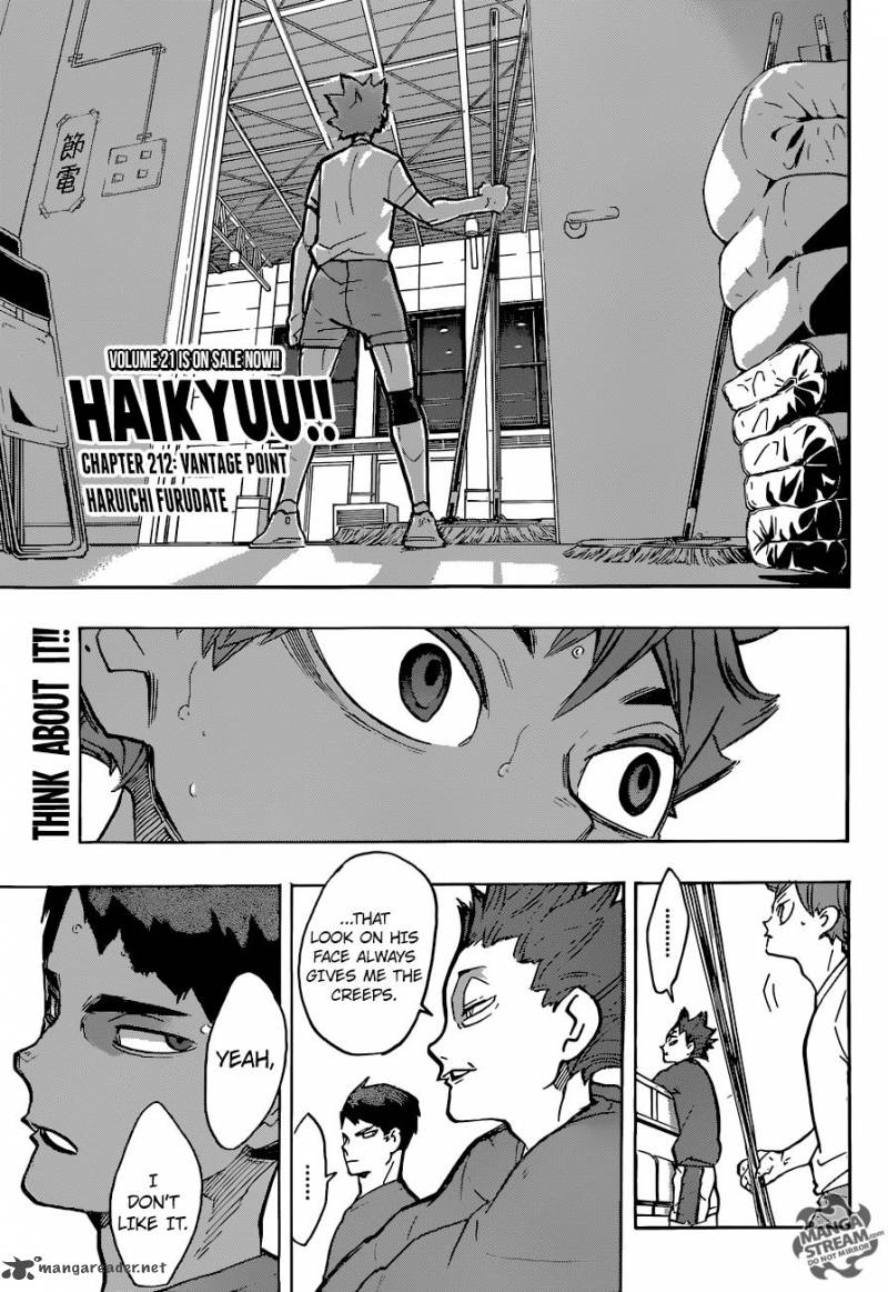 Haikyuu!! Chapter 212 - Page 4