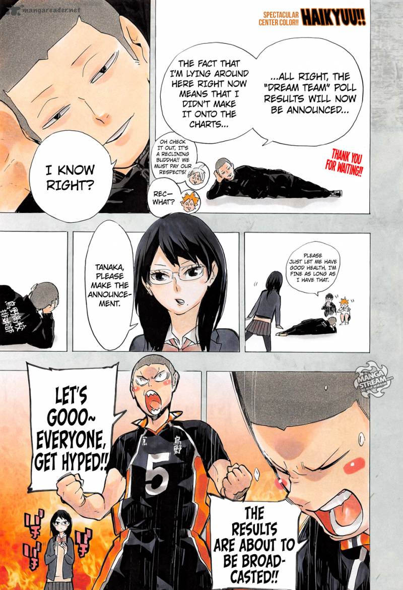 Haikyuu!! Chapter 213 - Page 1