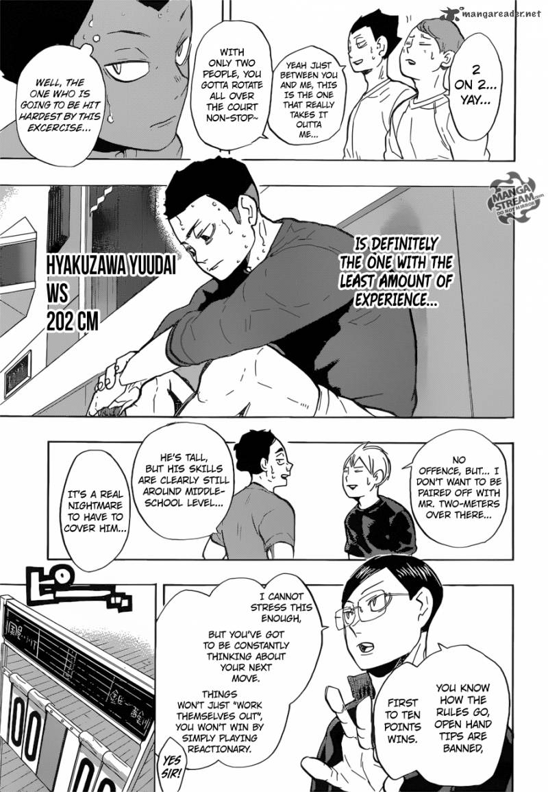 Haikyuu!! Chapter 217 - Page 8