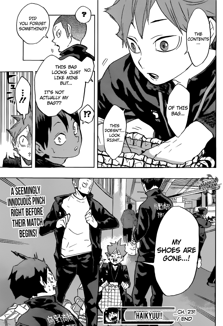 Haikyuu!! Chapter 231 - Page 17