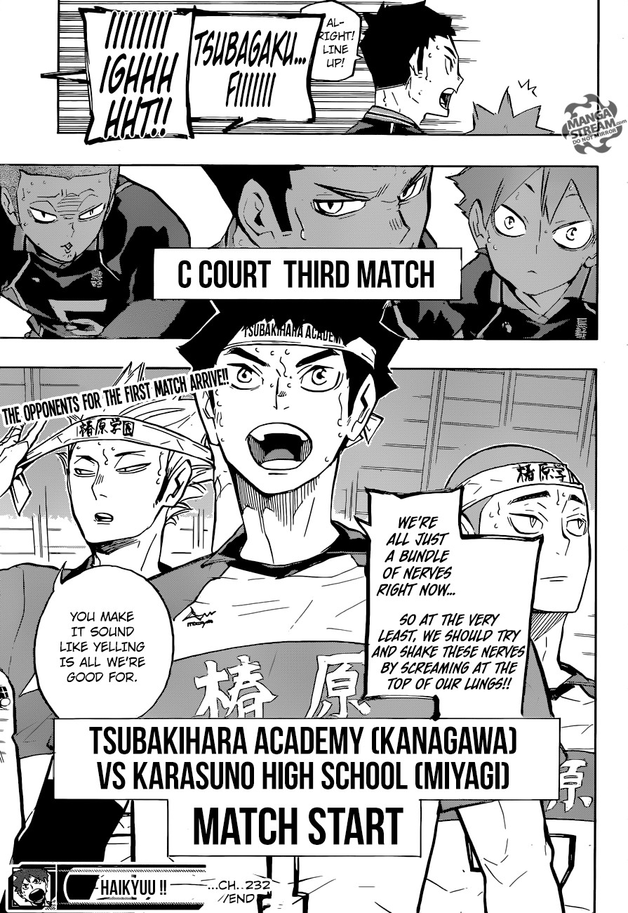 Haikyuu!! Chapter 232 - Page 18