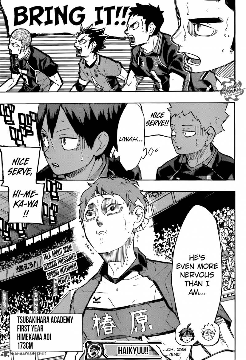 Haikyuu!! Chapter 238 - Page 20