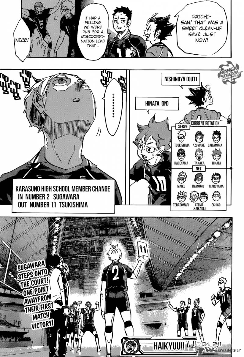 Haikyuu!! Chapter 241 - Page 21