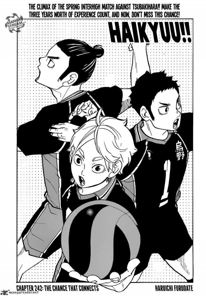 Haikyuu!! Chapter 242 - Page 1