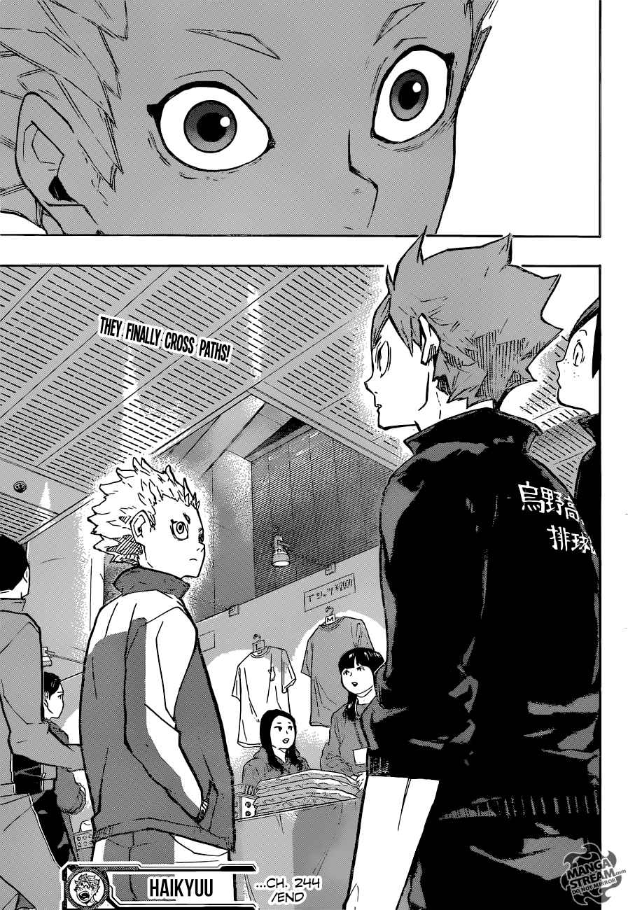 Haikyuu!! Chapter 244 - Page 19