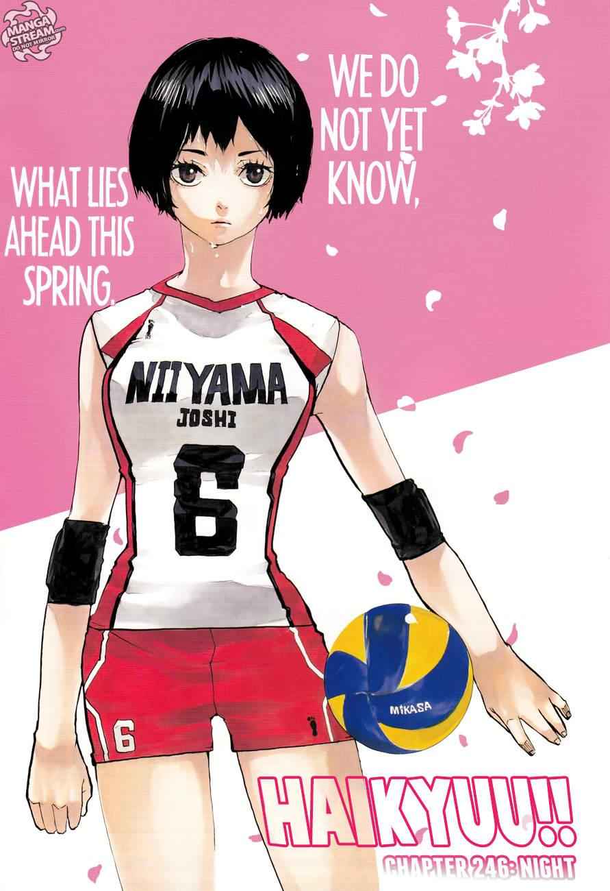 Haikyuu!! Chapter 246 - Page 1