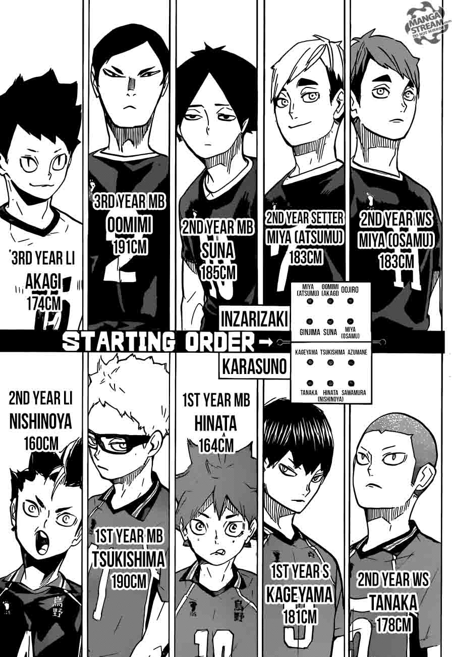 Haikyuu!! Chapter 249 - Page 8