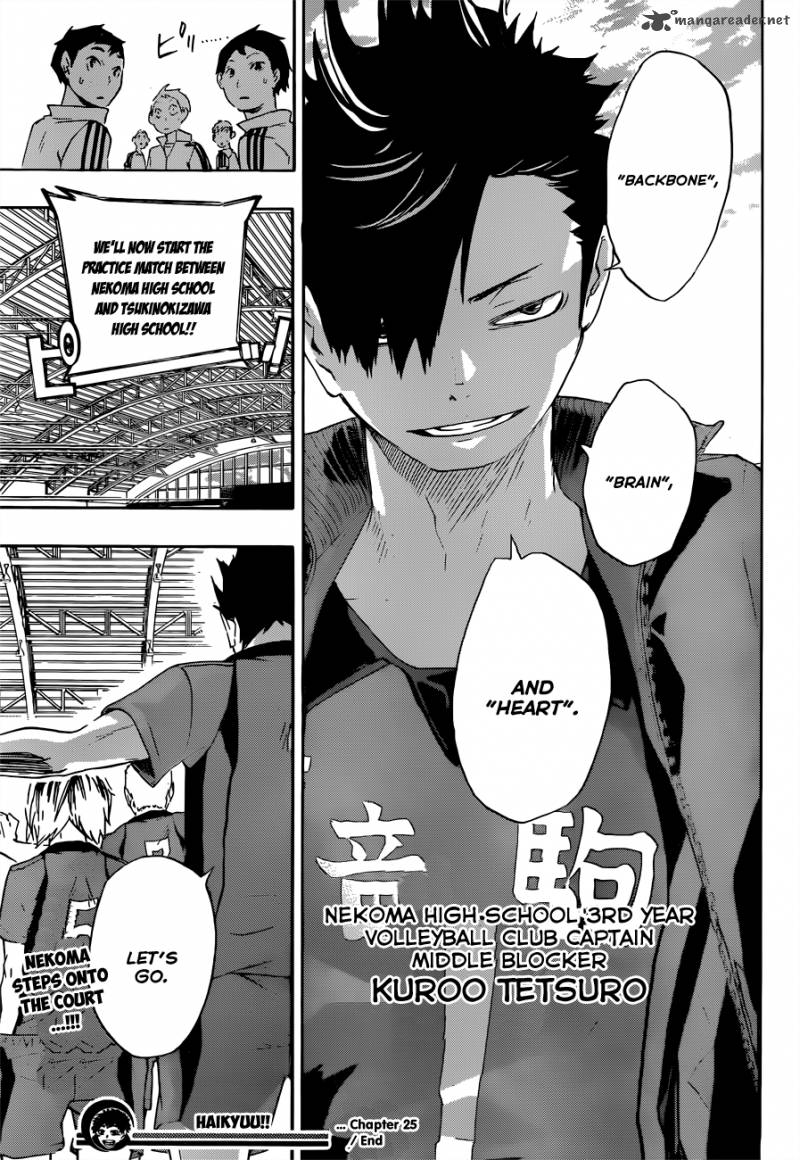 Haikyuu!! Chapter 25 - Page 20