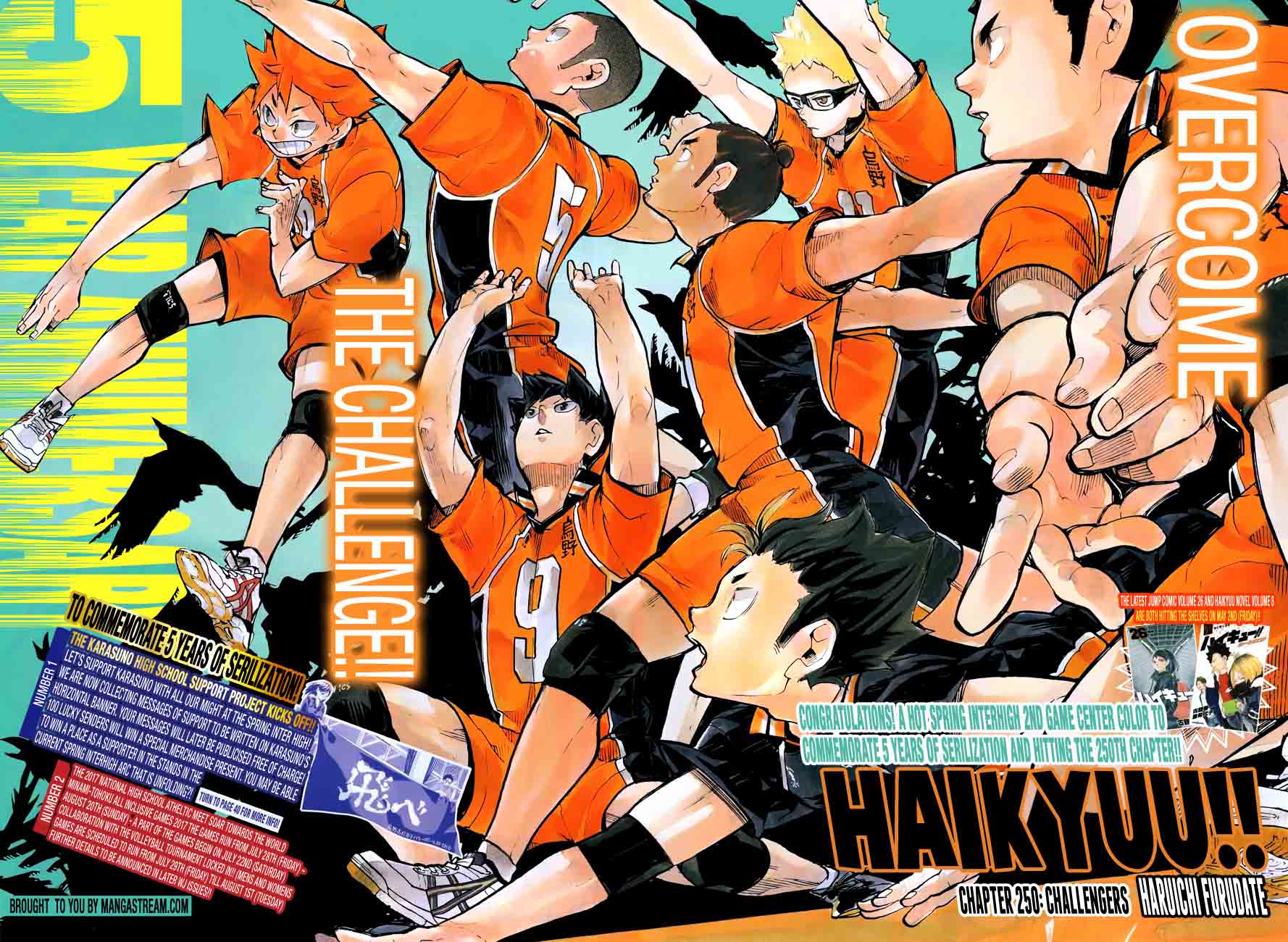 Haikyuu!! Chapter 250 - Page 3