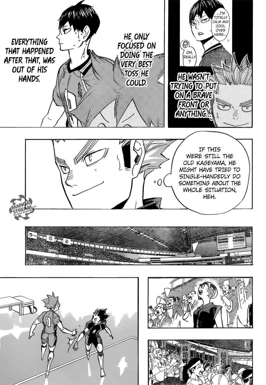 Haikyuu!! Chapter 255 - Page 14