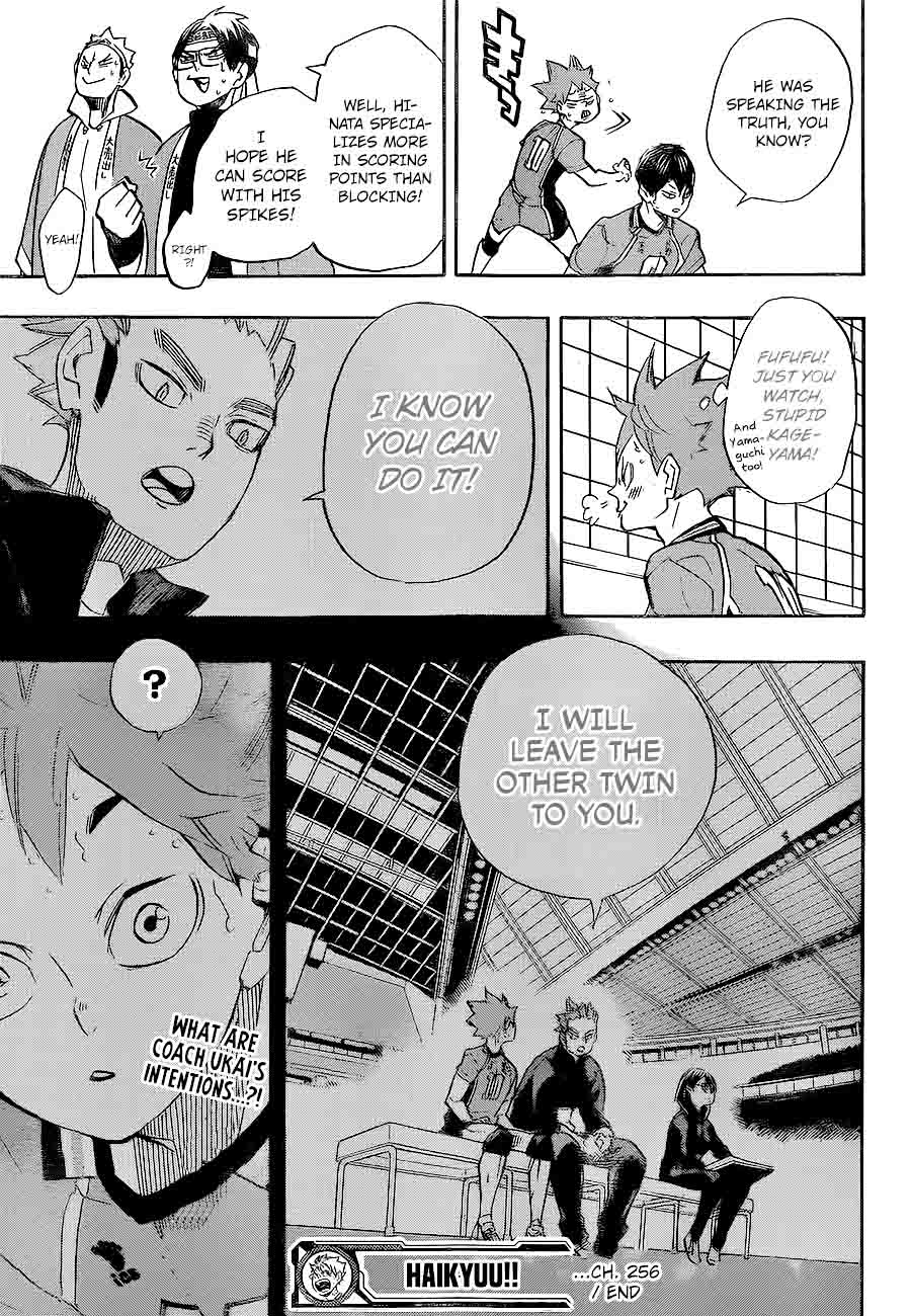 Haikyuu!! Chapter 256 - Page 18