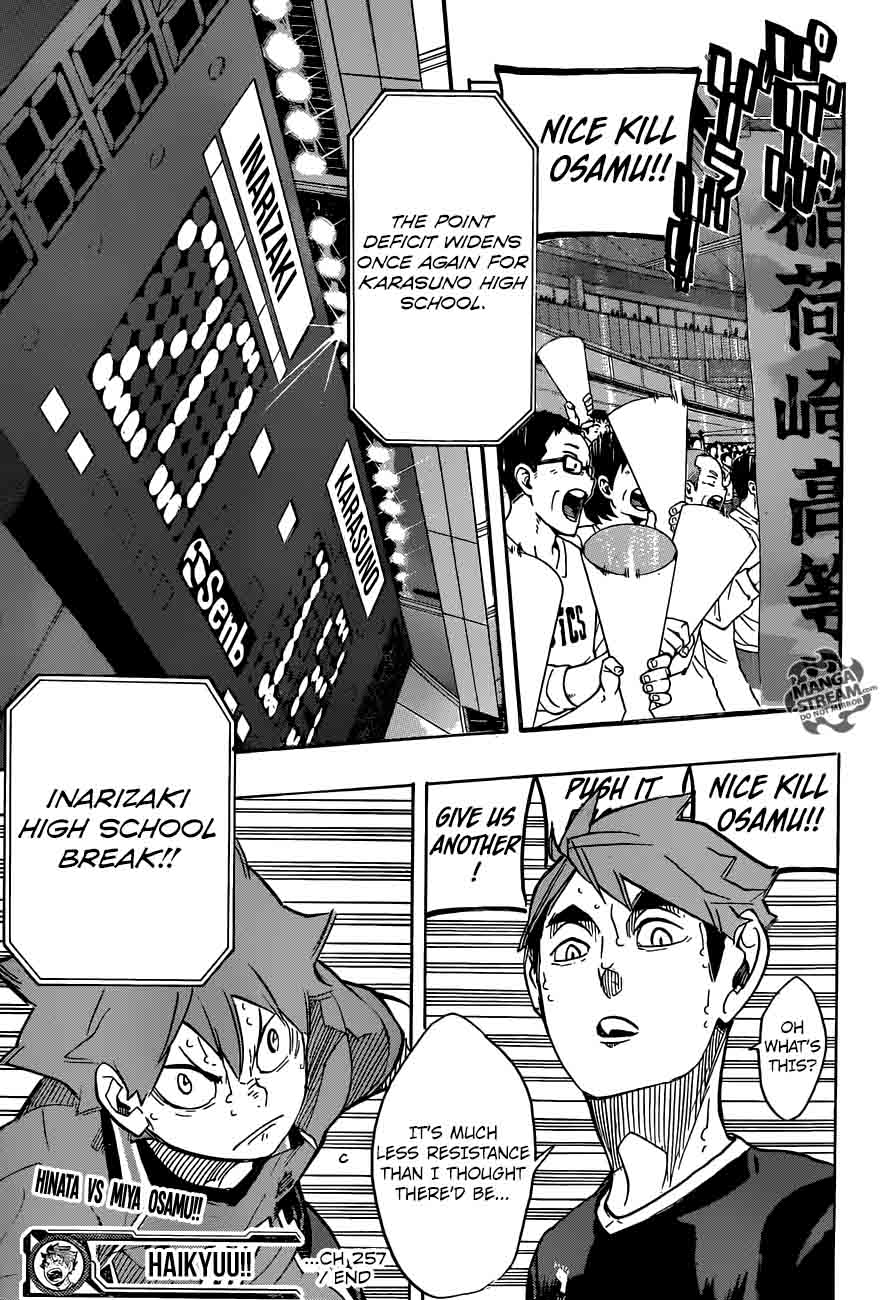 Haikyuu!! Chapter 257 - Page 18