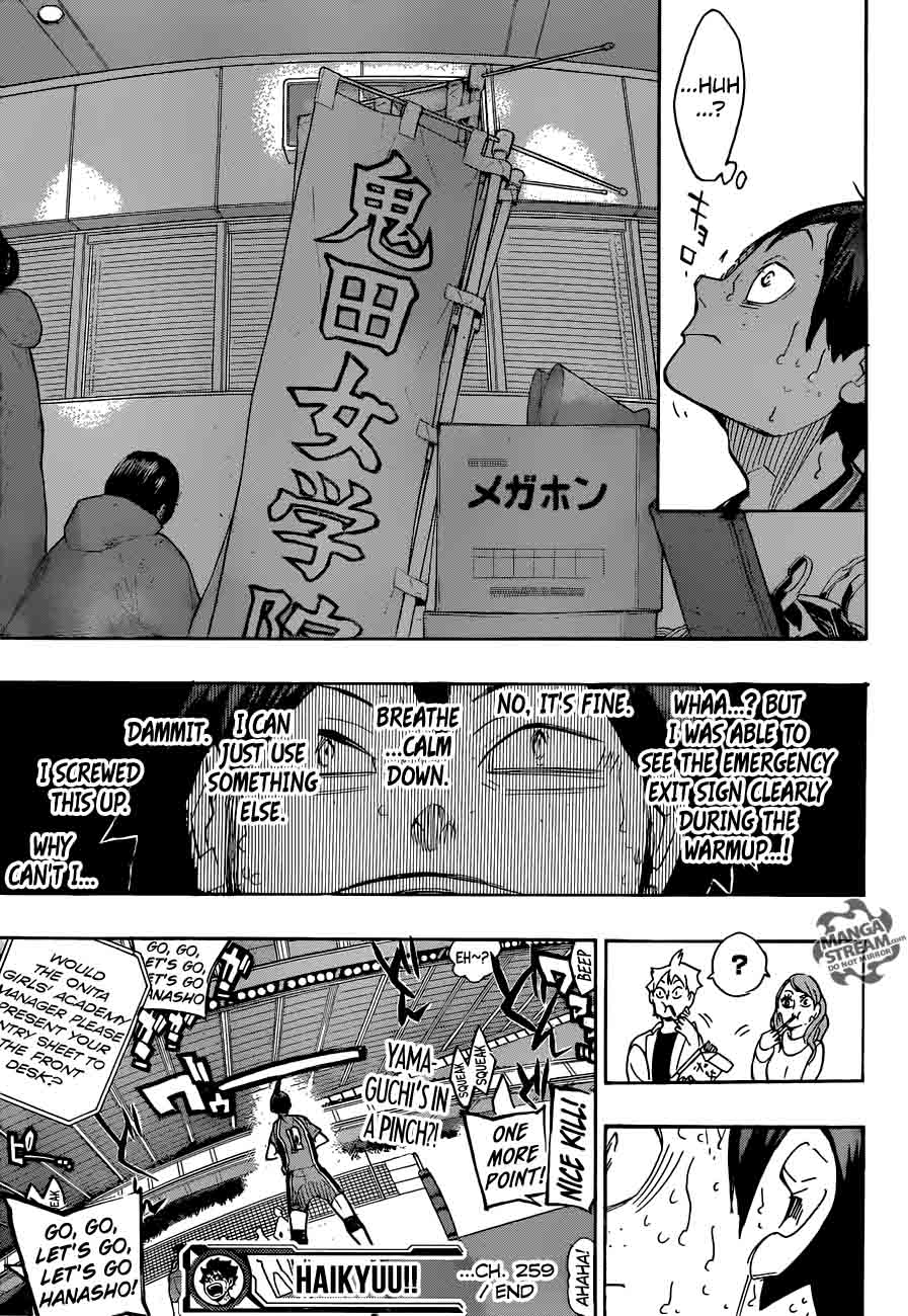 Haikyuu!! Chapter 259 - Page 19