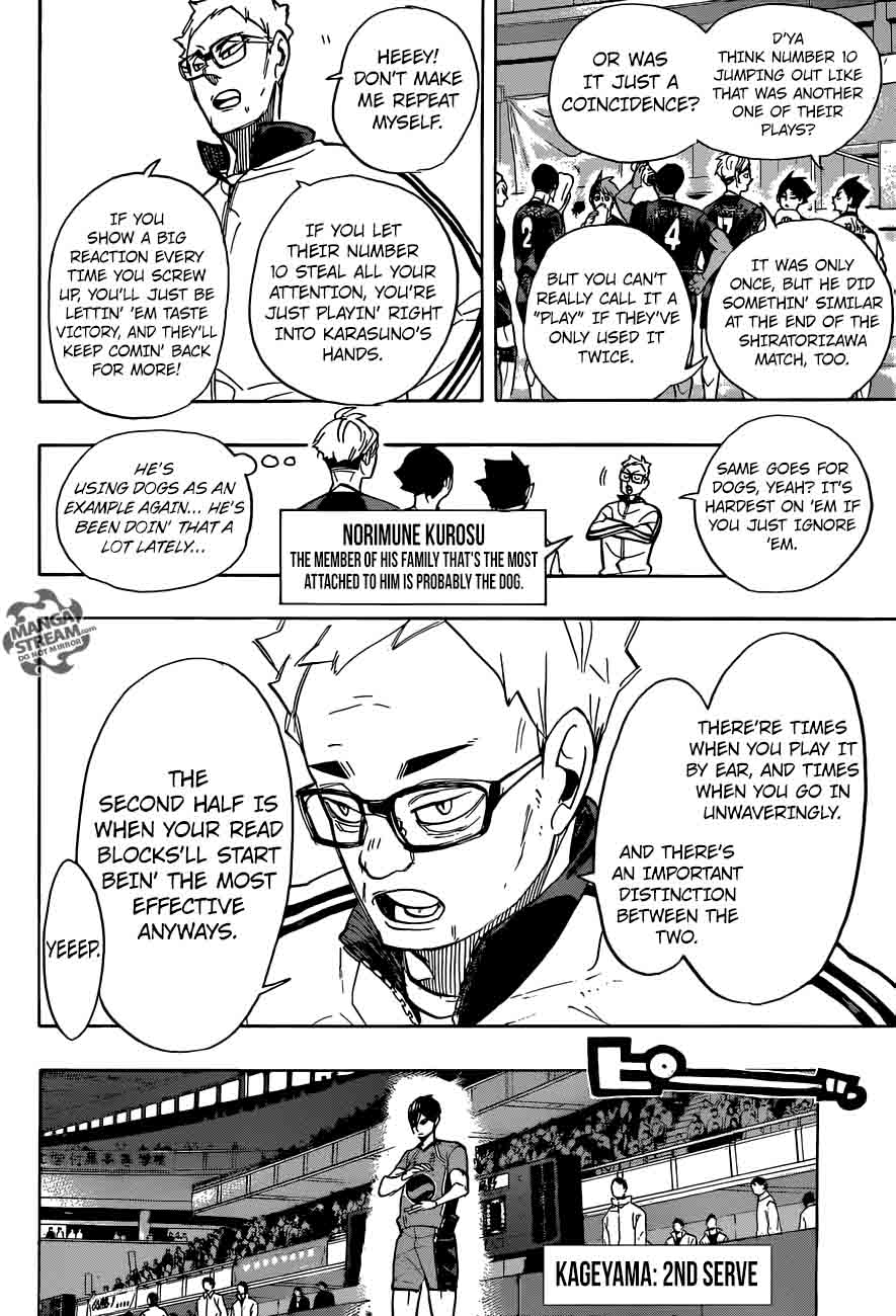 Haikyuu!! Chapter 259 - Page 4