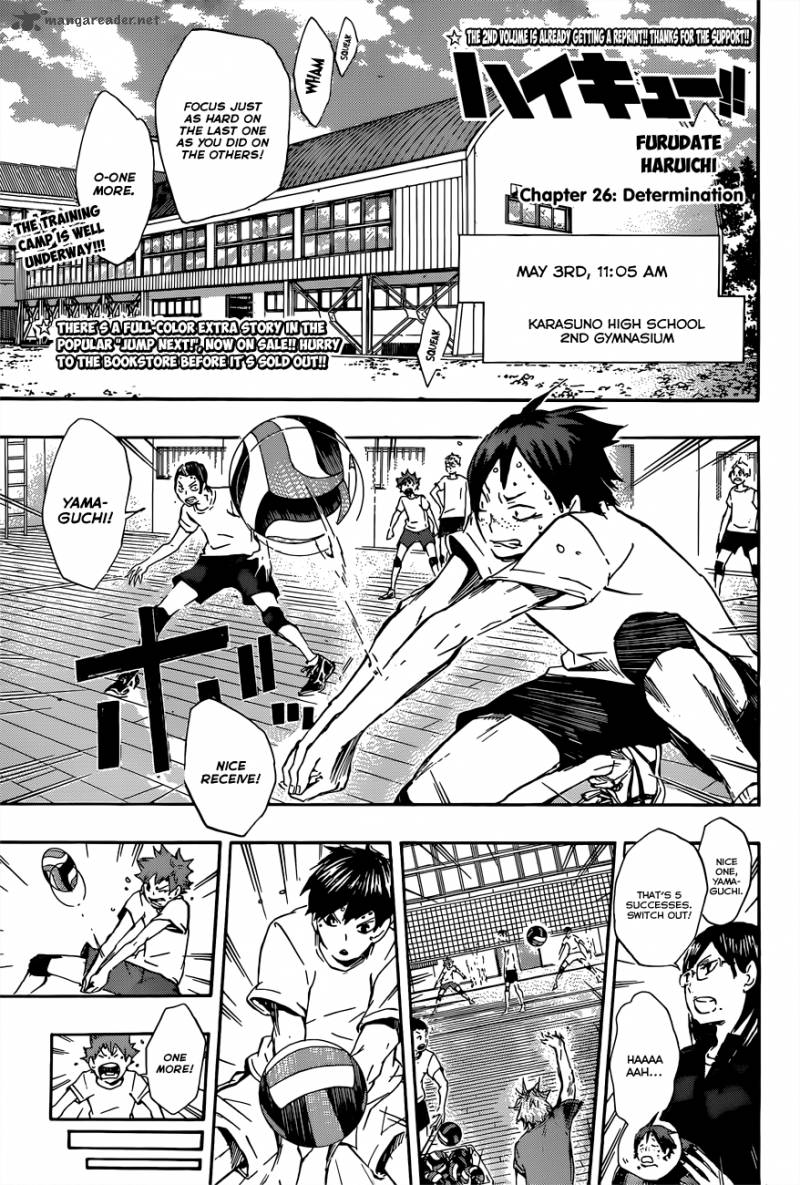 Haikyuu!! Chapter 26 - Page 2