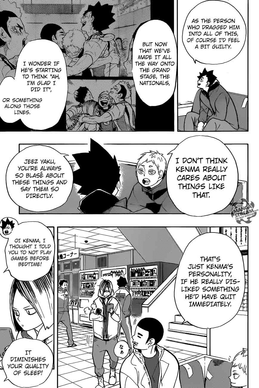 Haikyuu!! Chapter 265 - Page 3