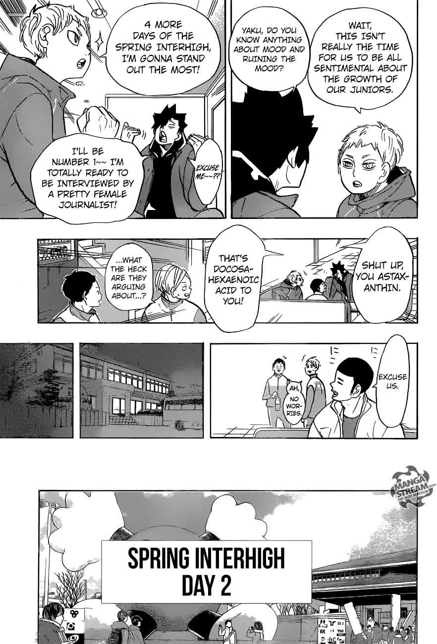 Haikyuu!! Chapter 265 - Page 9