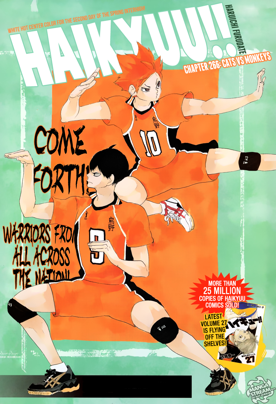 Haikyuu!! Chapter 266 - Page 1