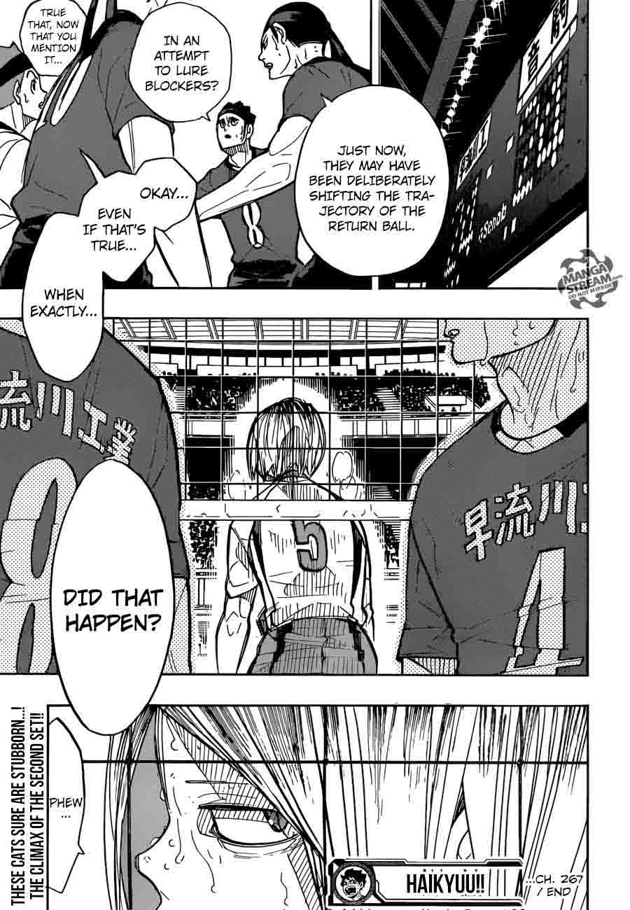 Haikyuu!! Chapter 267 - Page 19