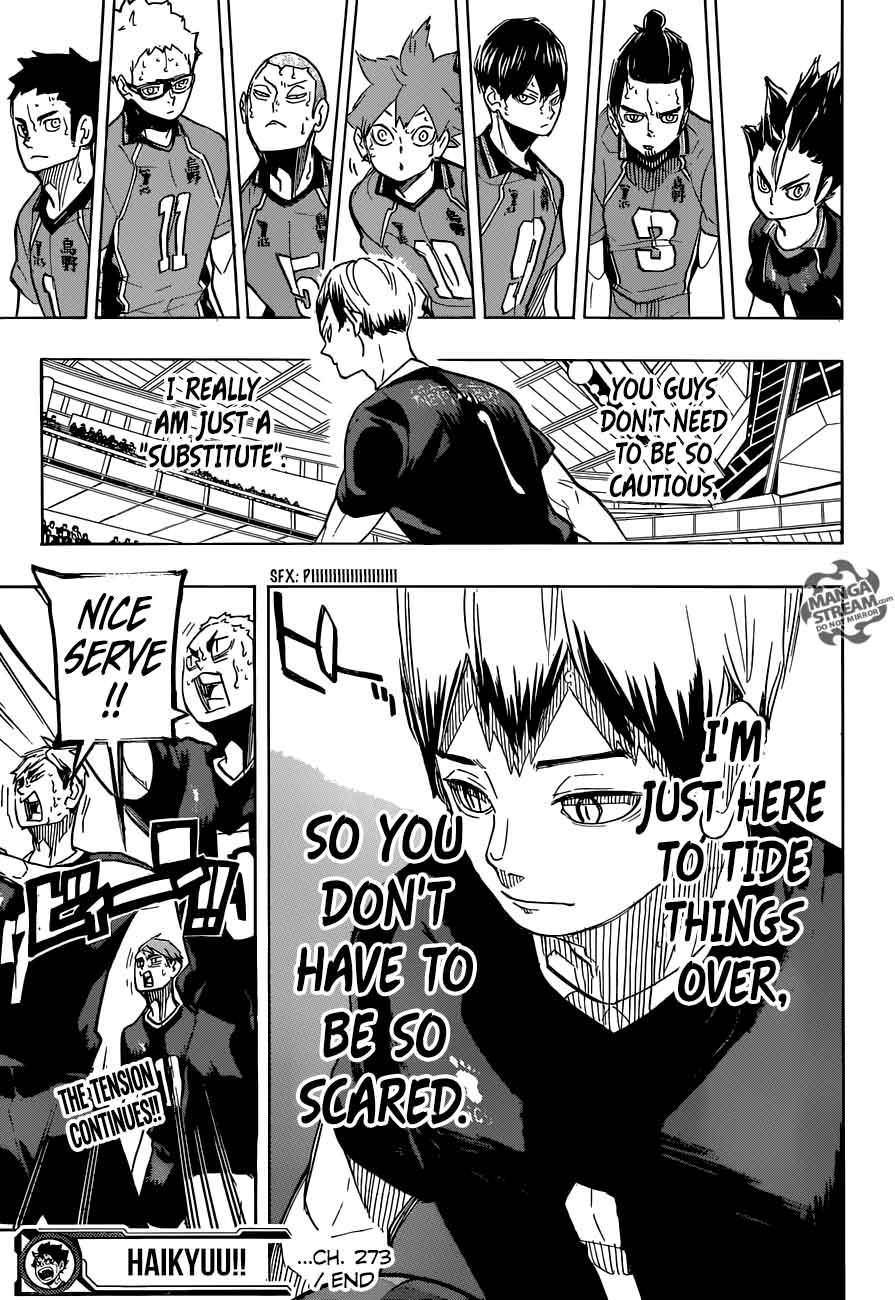 Haikyuu!! Chapter 273 - Page 18