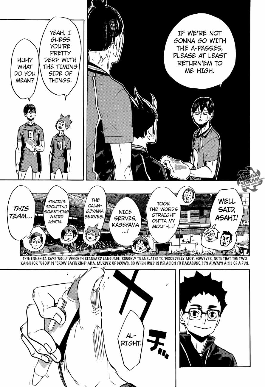 Haikyuu!! Chapter 275 - Page 16