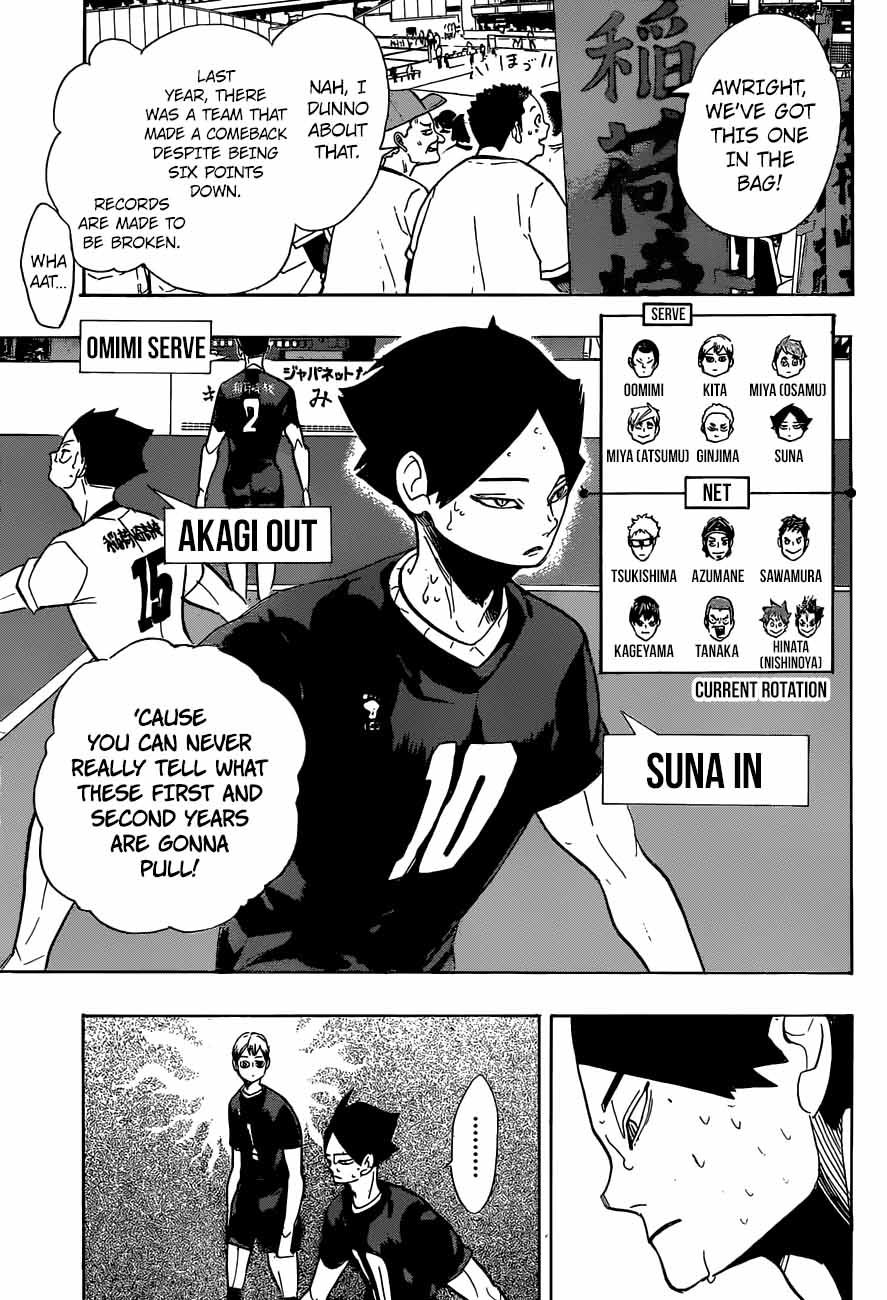 Haikyuu!! Chapter 275 - Page 3