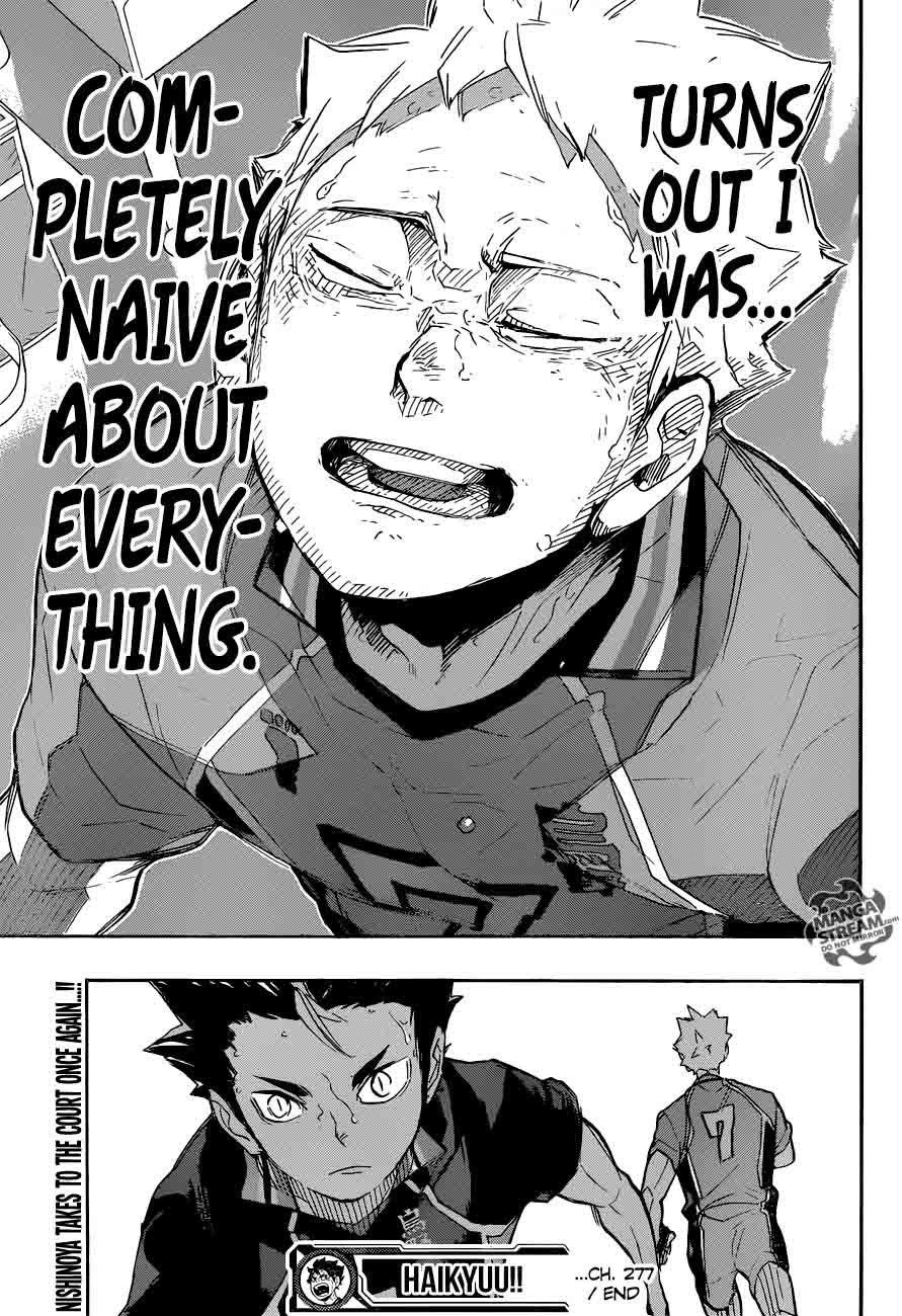 Haikyuu!! Chapter 277 - Page 19