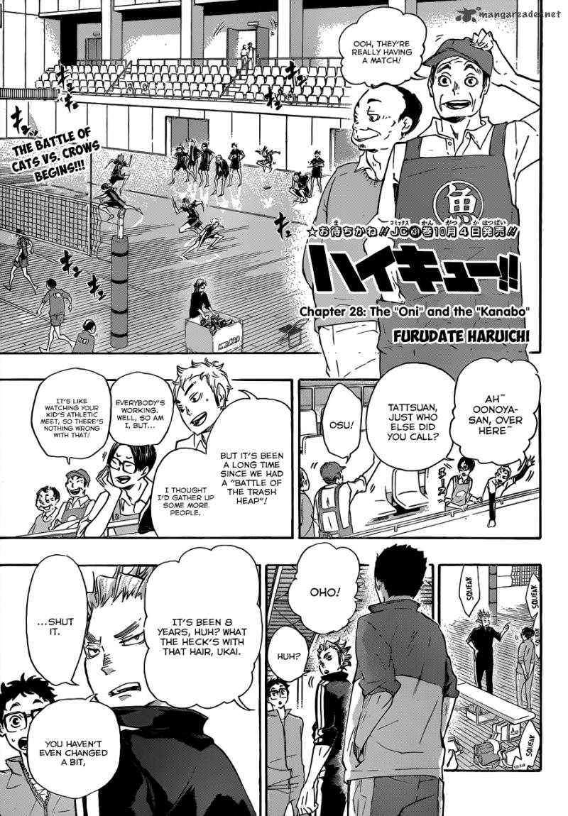 Haikyuu!! Chapter 28 - Page 2