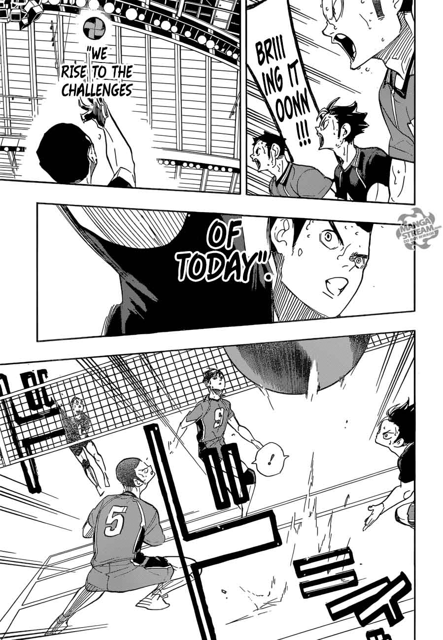 Haikyuu!! Chapter 280 - Page 3