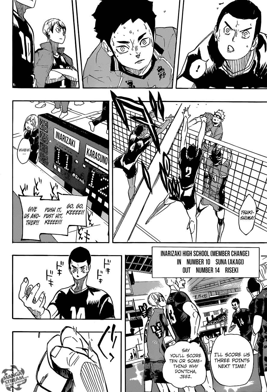 Haikyuu!! Chapter 280 - Page 8