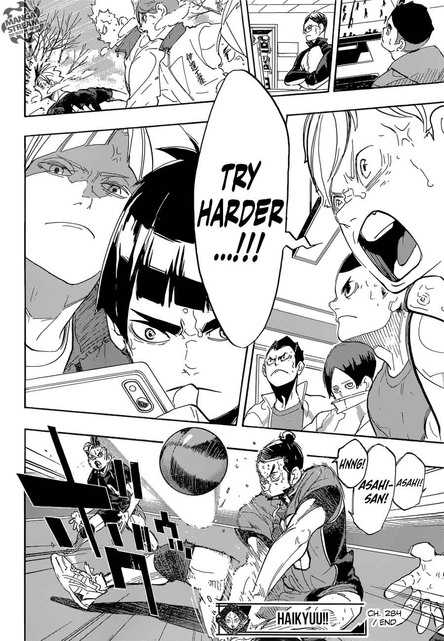 Haikyuu!! Chapter 284 - Page 16