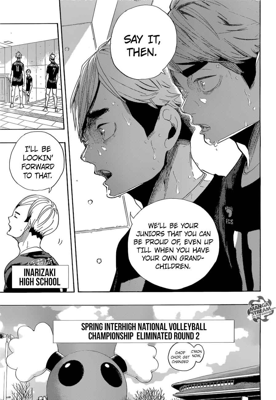 Haikyuu!! Chapter 291 - Page 16