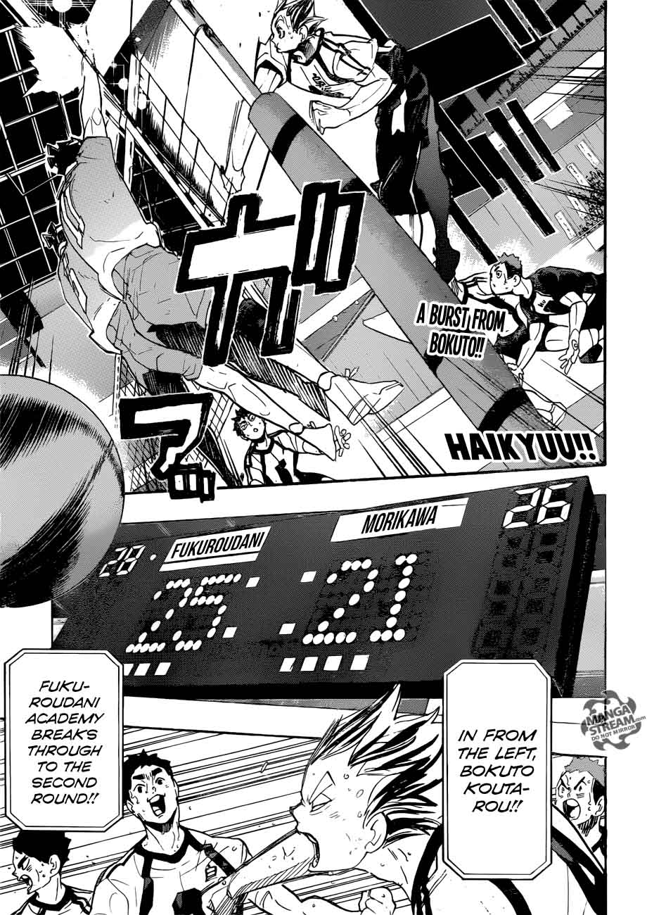 Haikyuu!! Chapter 292 - Page 1