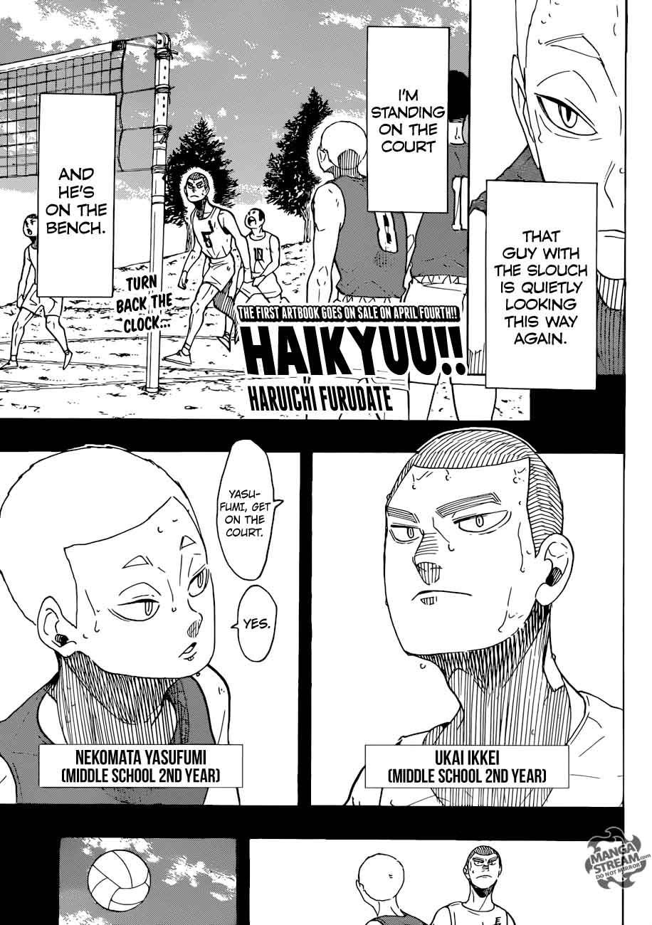 Haikyuu!! Chapter 293 - Page 1