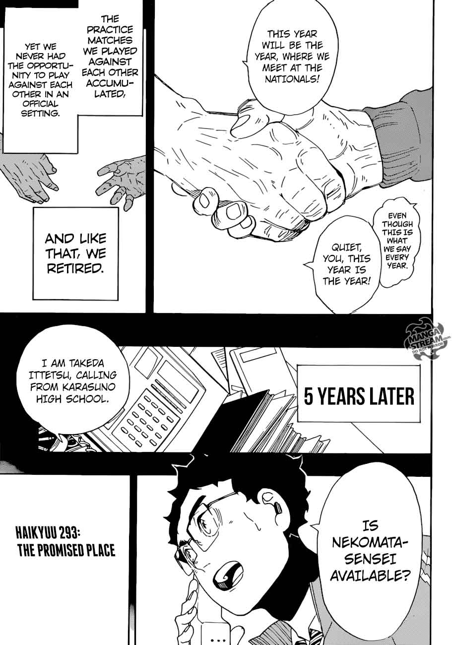 Haikyuu!! Chapter 293 - Page 7